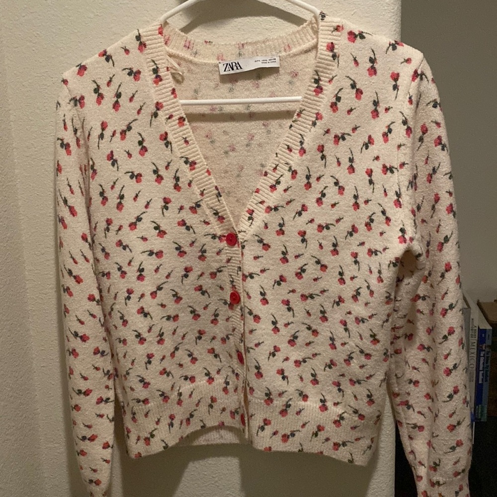Flower cardigan